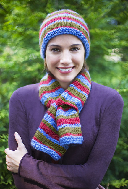 Into the Woods / Midday Hat & Scarf Set (Hat)
