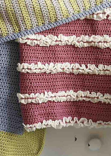 Make It Yours Ruffled Baby Blanket