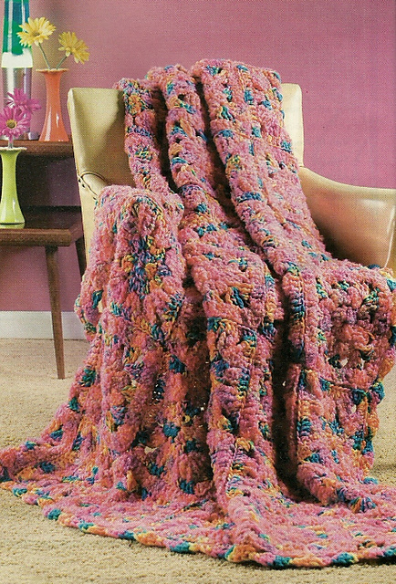 Tie-dyed Throw