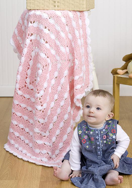 Precious Square Baby Blanket