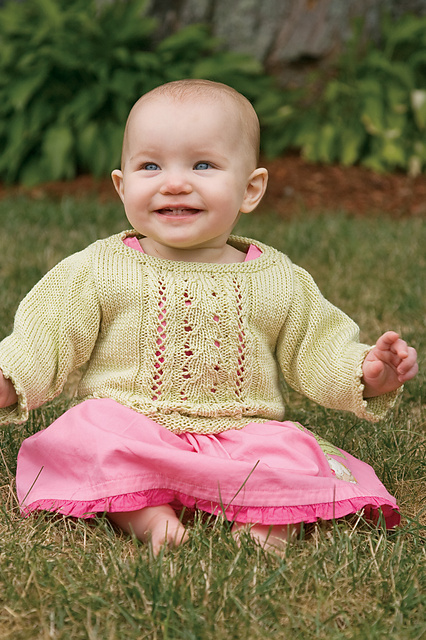 Lace Panel Pullover