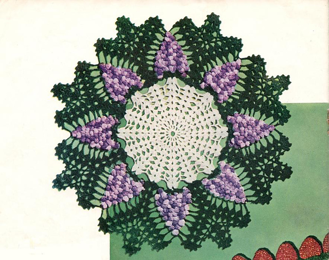 Grape Doily #S-588