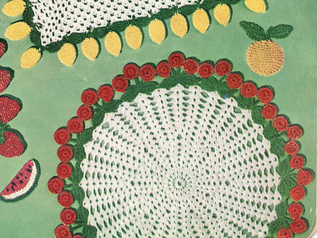 Cherry Doily #S-591