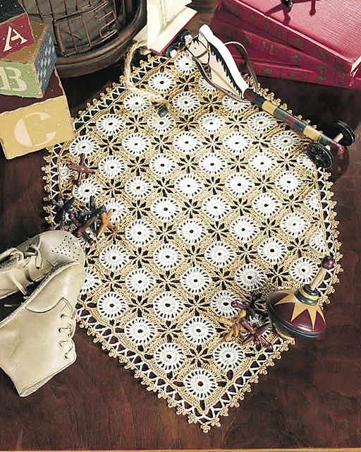 Little Wheels Doily