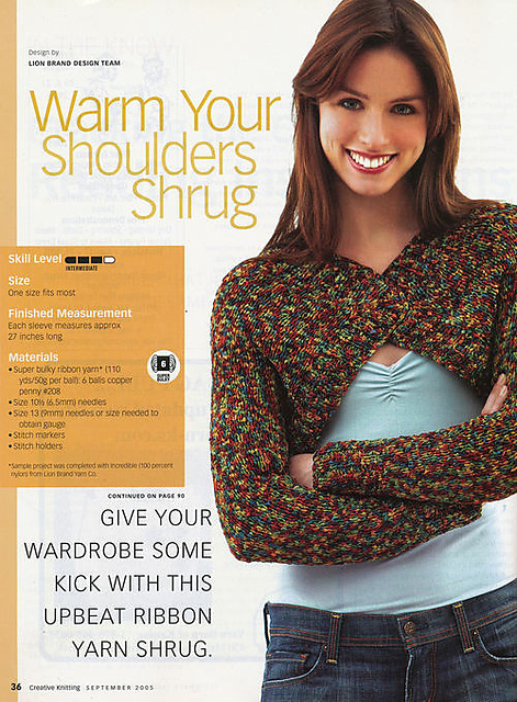 Warm Your Shoulders Shrug