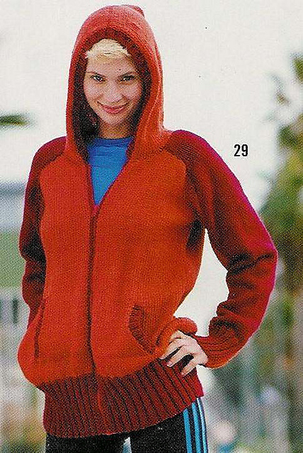 #29 Hooded Tunic Cardigan
