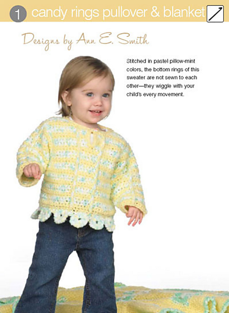 Candy Rings Pullover & Blanket