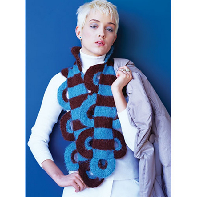 Spinning Wheels Scarf