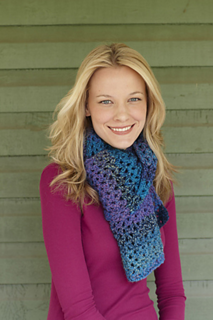 Shades of Blue Scarf