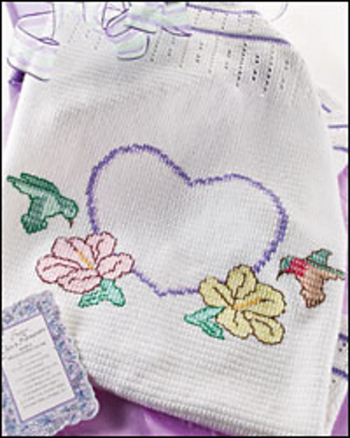 Hummers & Hibiscus Wedding Throw