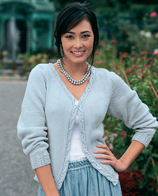 Cable Edge Cardigan