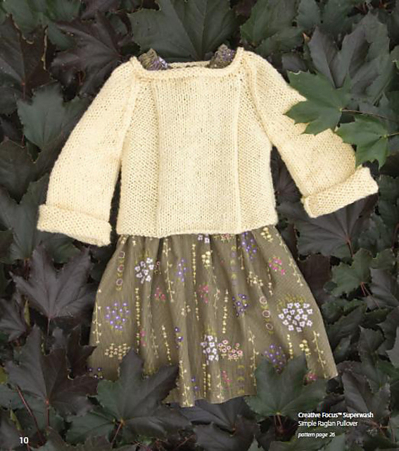 simple raglan pullover