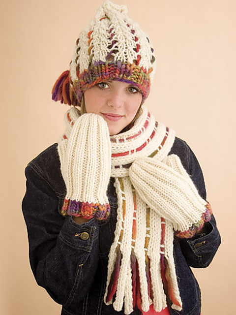 Weave a Little Color: Scarf