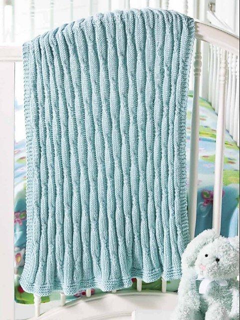 Cable Time Blanket