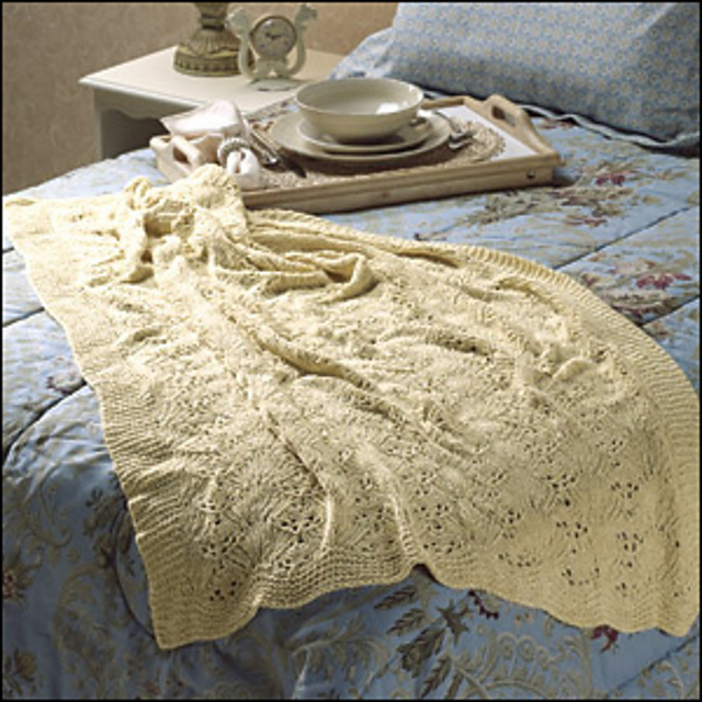 Chenille Fans Afghan