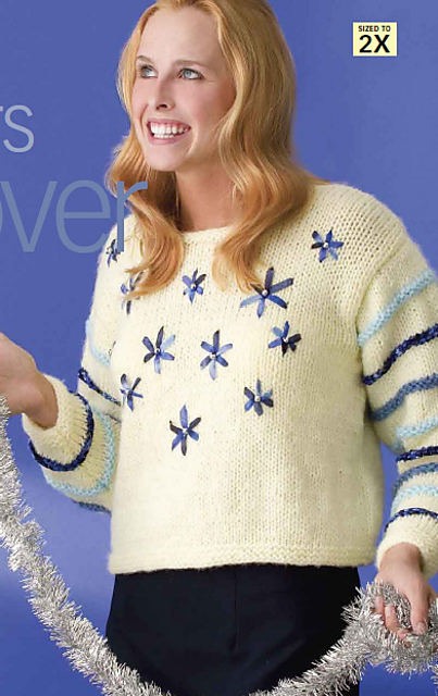 Icy Stars Pullover