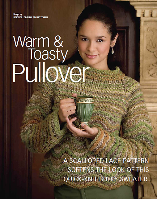 Warm and Toasty Pullover