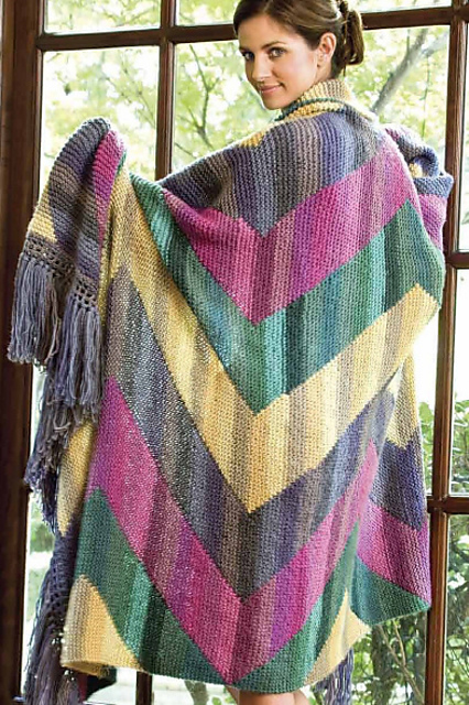 Zigzag Drama Throw
