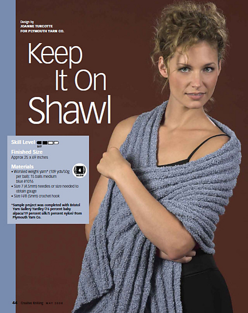 Keep It On Shawl