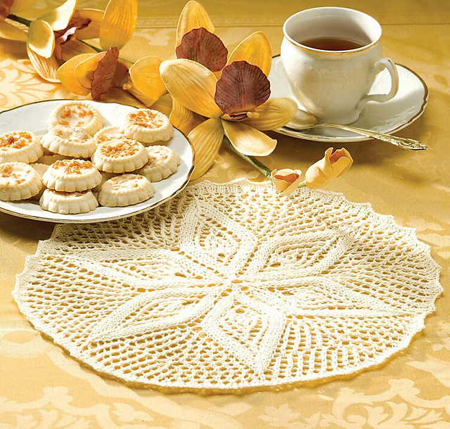 Pineapple Prisms Doily
