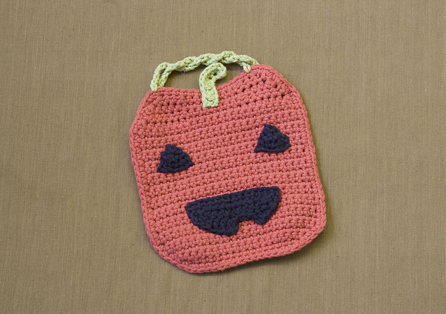 Jack O Lantern Bib