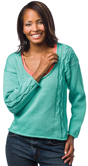 Chic & Cabled Top