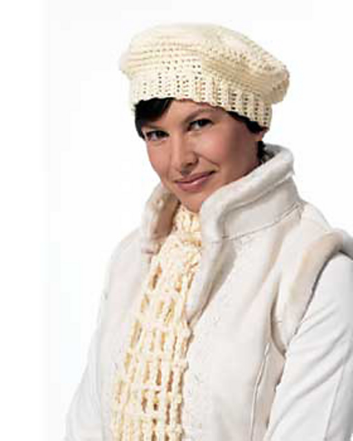 Beret and Scarf: Beret