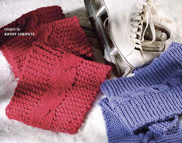 Twisted Cable Scarves: Bulky Weight Scarf