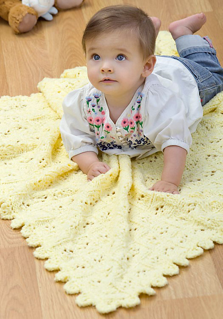 Eyelet Blanket
