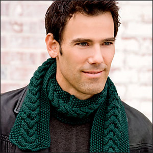 Staghorn Cable Scarf