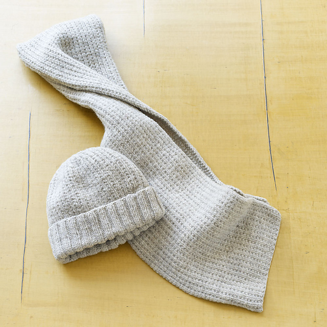 Deer Isle Hat and Scarf (Scarf)