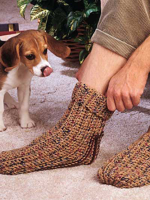 Simple Slipper Socks