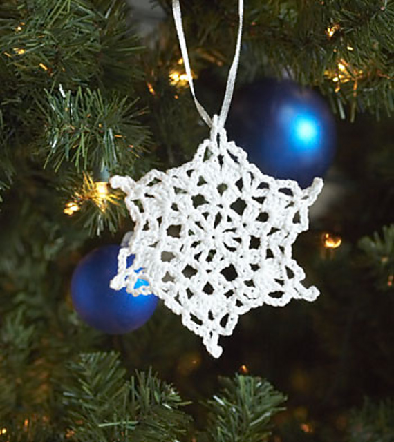 Crochet Snowflakes: Snowflake 1