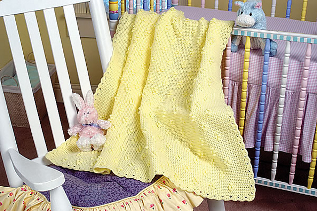 Sunshine Dots Blanket