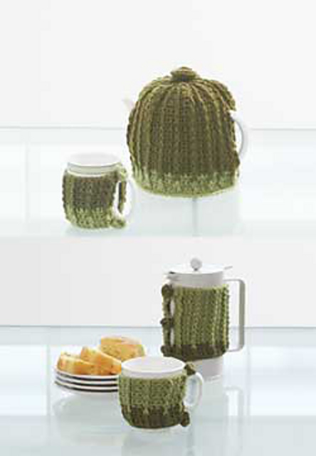 Coffee Tea or Me Crochet Sets