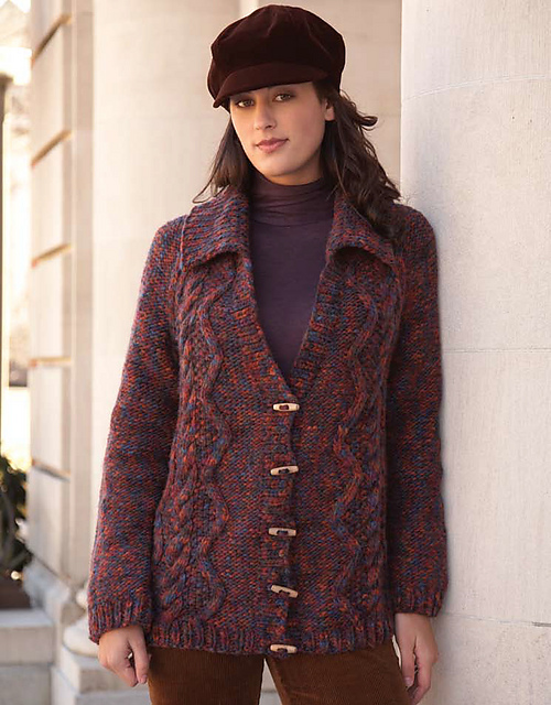Cable Cardigan Jacket