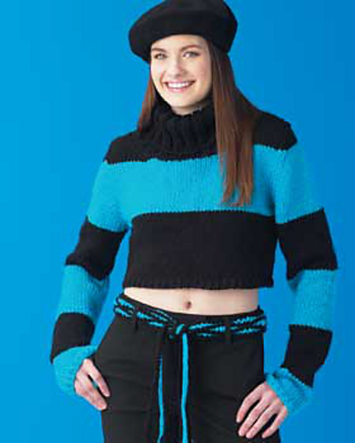 Adult's Striped Pullover