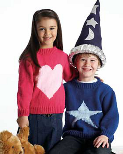 Heart and Star Pullover