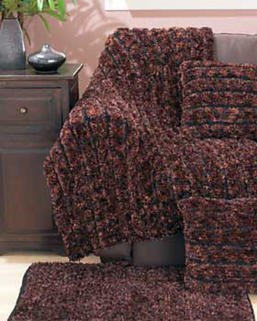 Mink Decor Set: Throw