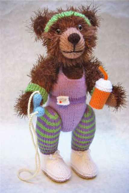 Faith the Fitness Bear