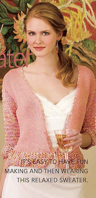 Peachy Party Sweater