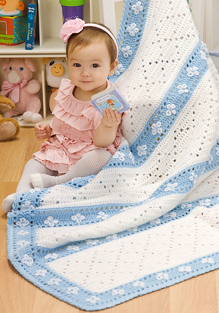 Lazy Daisy Blanket