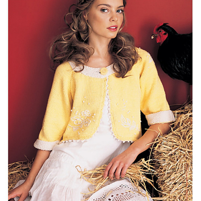 #32 Embroidered Cardigan
