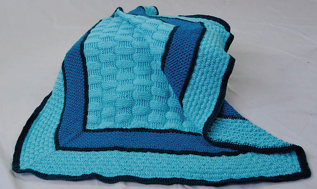 Start-in-the-Center Baby Blanket