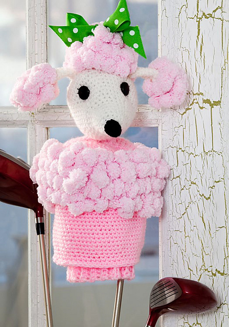 Poodle Golf Club Cover
