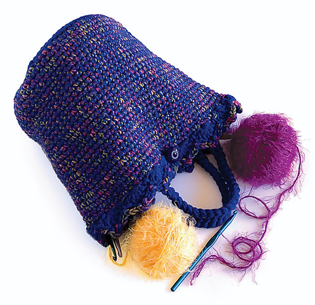 Royal Print Tote
