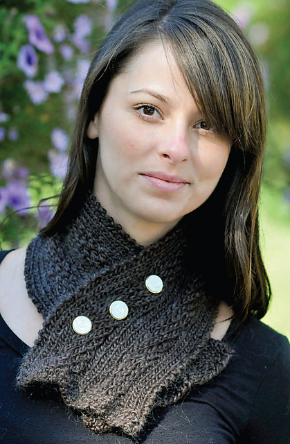 Herringbone Rib Neckwarmer