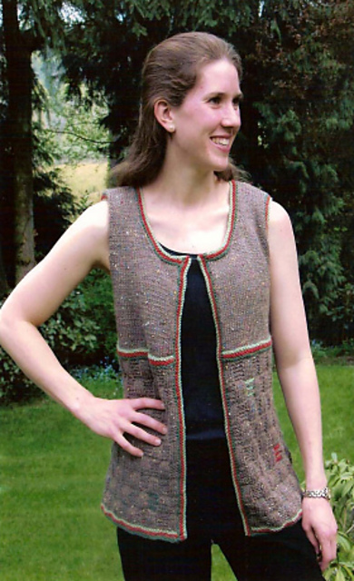 Tweed Vest