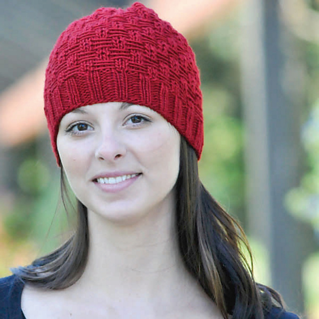 Floating Basketweave Hat