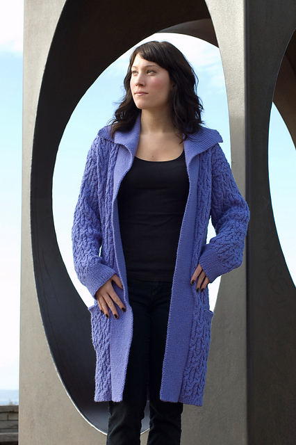 Cabling Around Coat